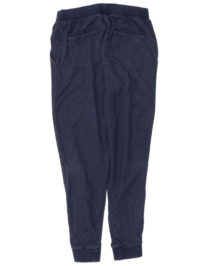 Adidas Hombre Pantalones De Chándal Joggers Grande Azul Marino Algodón