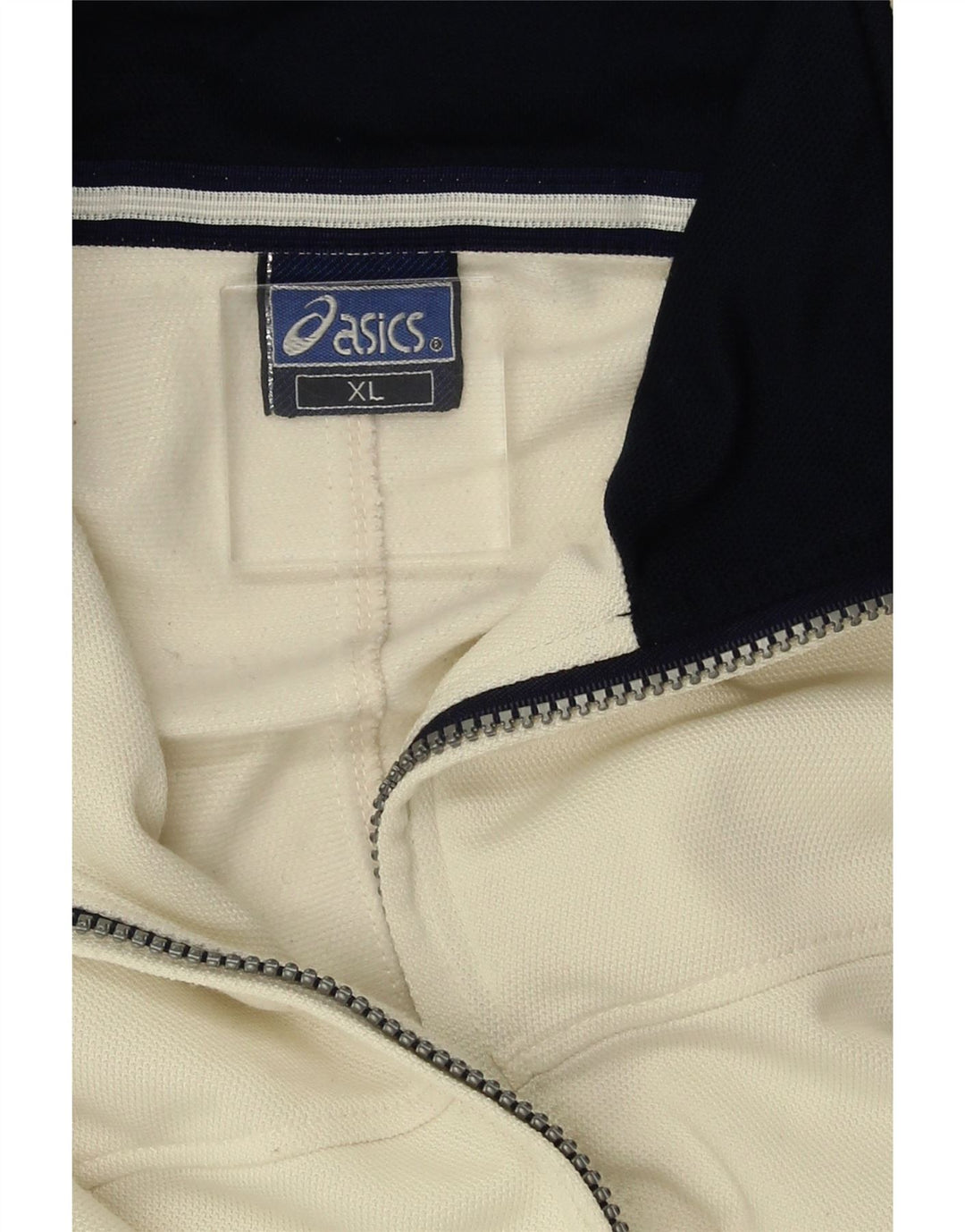ASICS Hombre Chándal Top Chaqueta XL Blanco