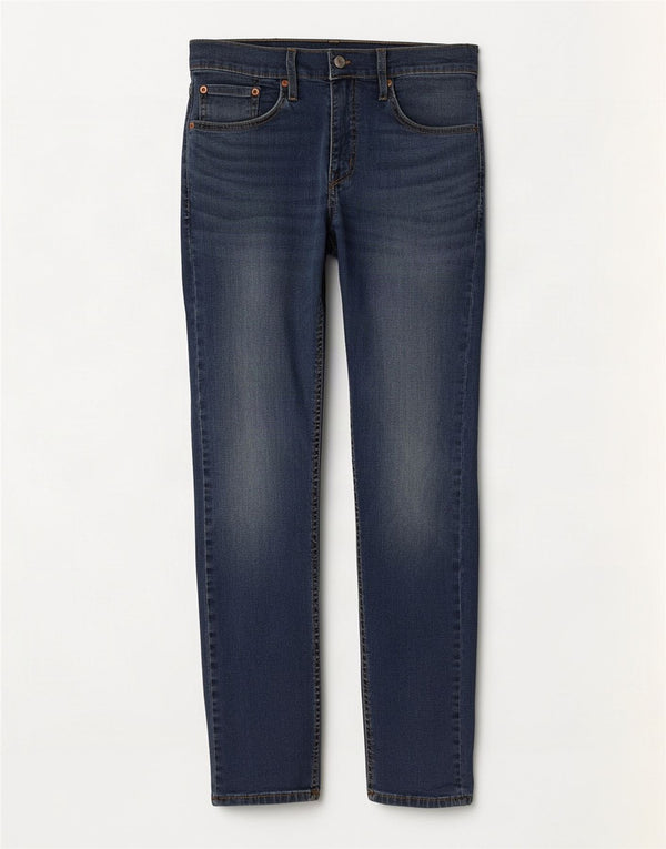 Levi's Hombre 512 Slim Tapered Jeans W29 L30 Algodón Azul