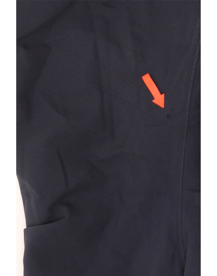 Adidas - Pantalones cortos deportivos para hombre, talla grande, poliéster, color azul marino