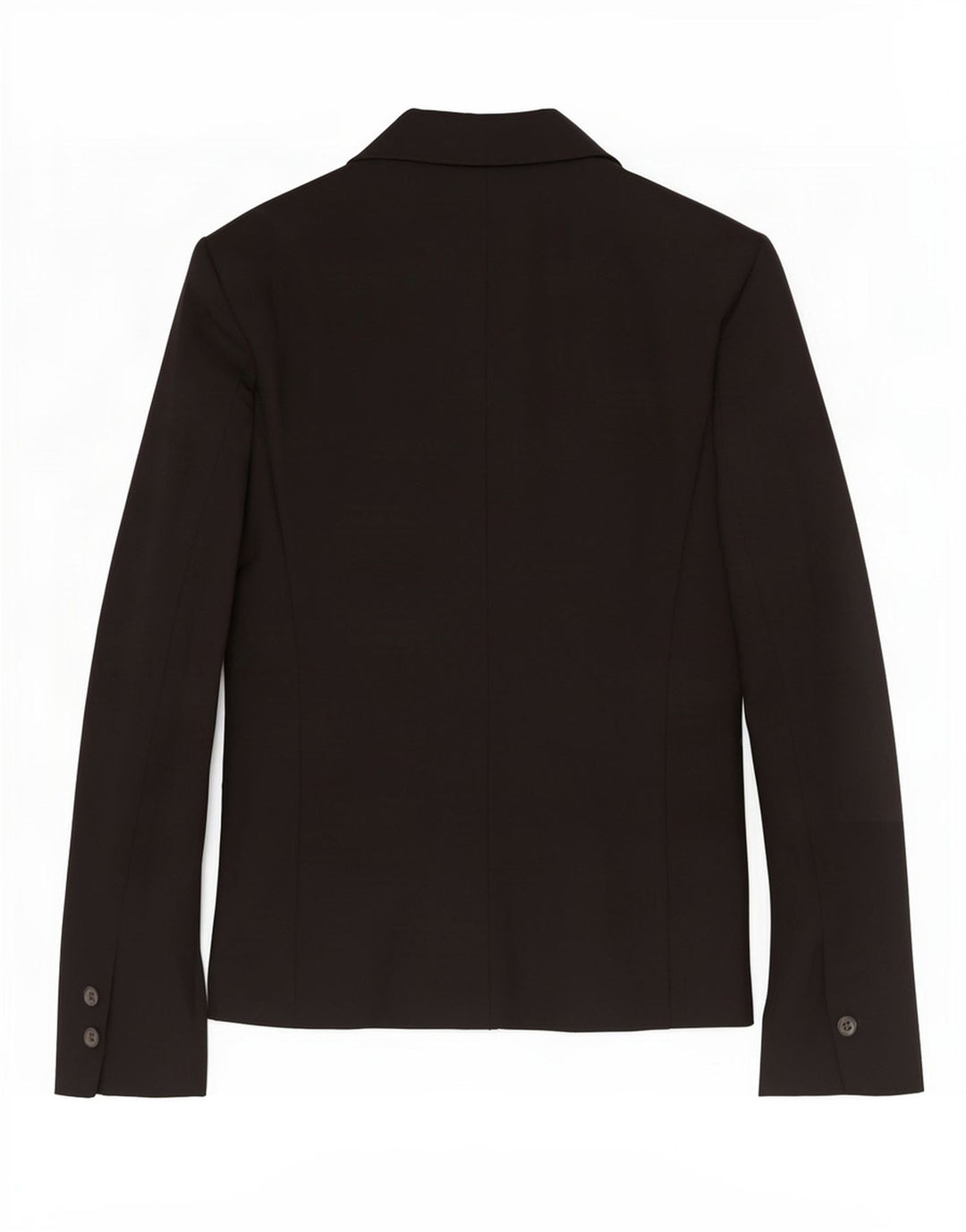 Zara Mujer Chaqueta Blazer De 1 Botón EU 34 2XS Poliéster Negro