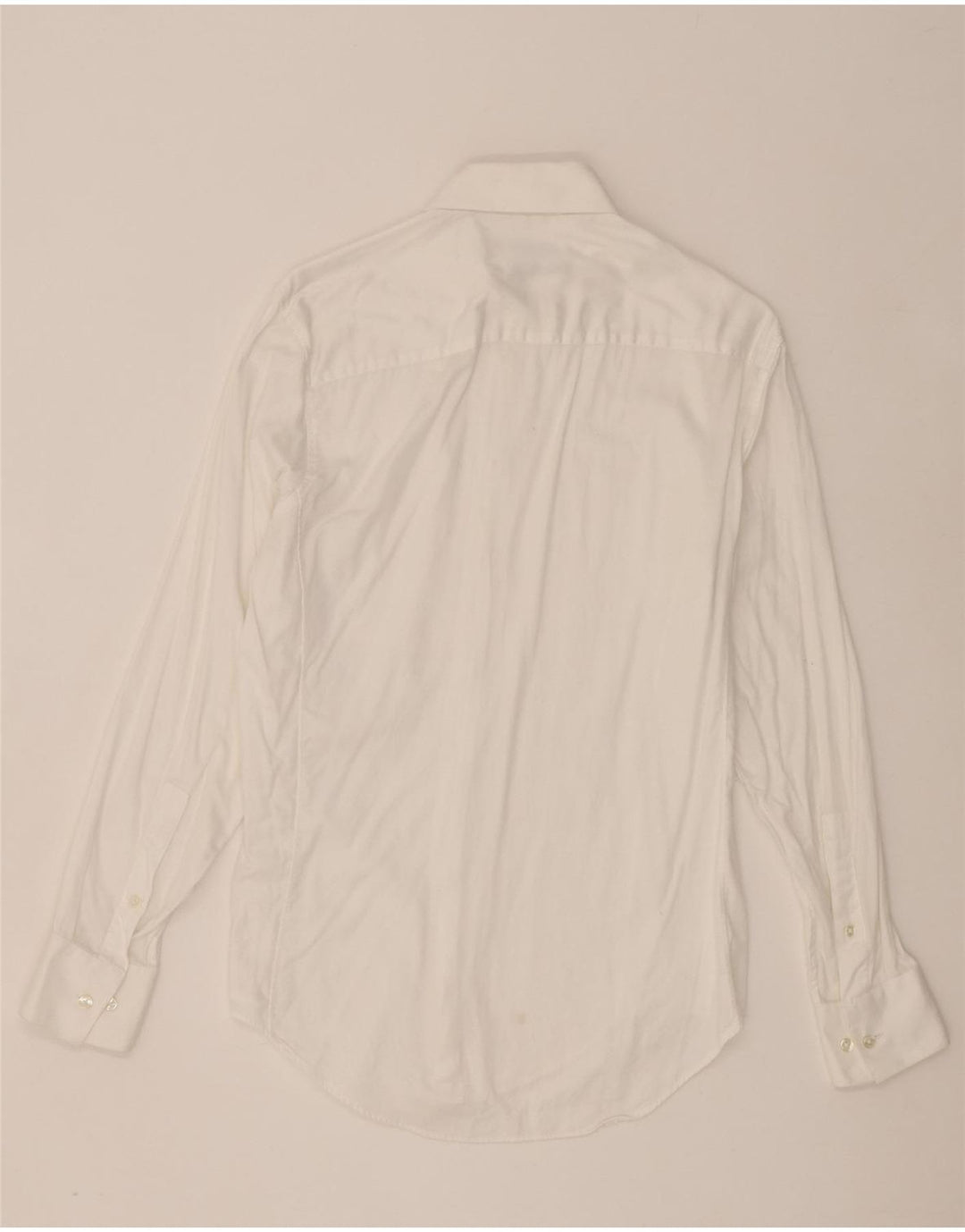 Calvin Klein Camisa Slim Fit para hombre Talla 15 Algodón blanco mediano