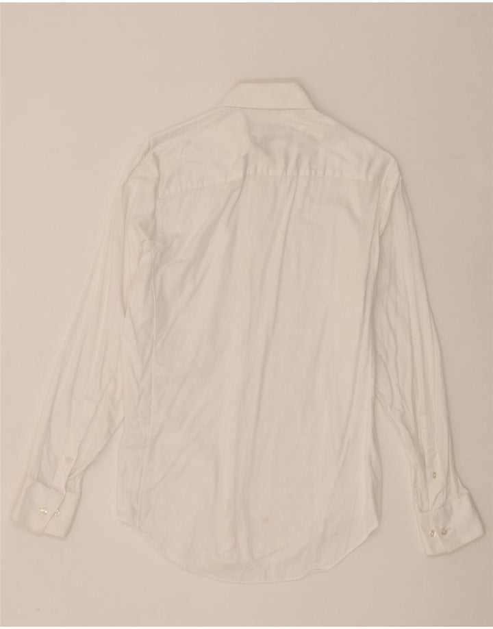 Calvin Klein Camisa Slim Fit para hombre Talla 15 Algodón blanco mediano