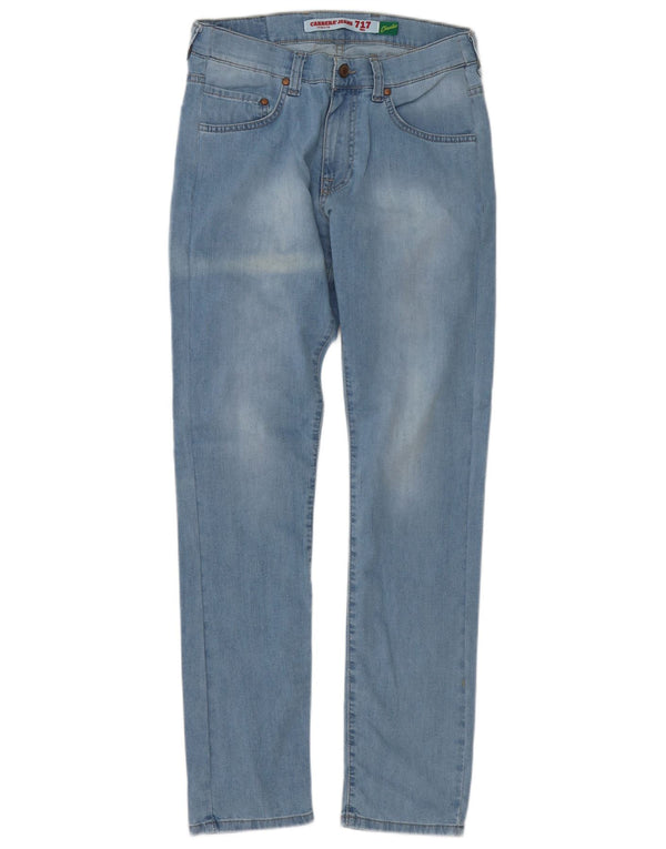 Carrera Mens 717 Slim Jeans IT 48 Medio W33 L32 Algodón Azul