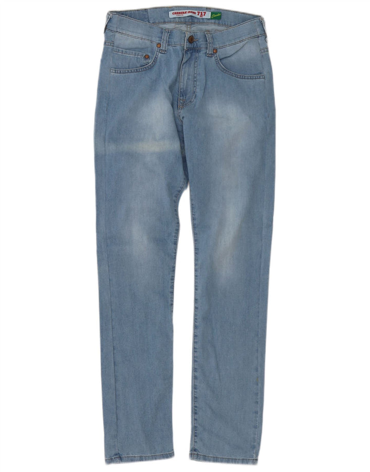 Carrera Mens 717 Slim Jeans IT 48 Medio W33 L32 Algodón Azul