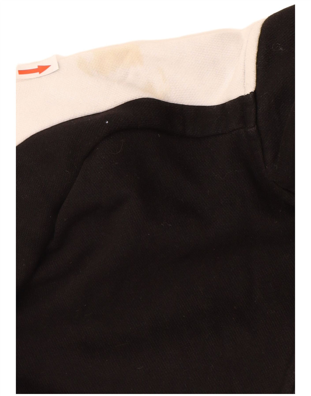 PUMA Chaqueta superior de chándal para hombre Algodón color block mediano negro