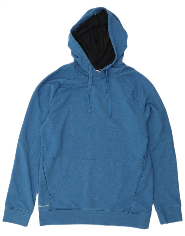 RUSSELL ATHLETIC Jersey con capucha Dri-Power para hombre, poliéster azul pequeño