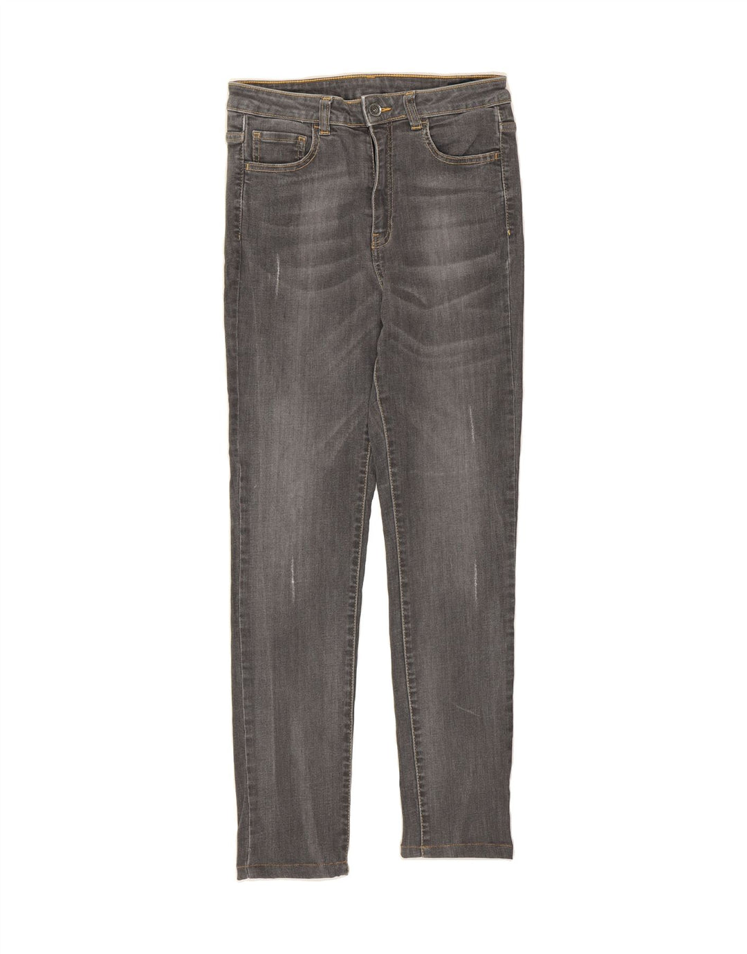 BENETTON Womens Slim Jeans W30 L28 Grey Cotton Vintage Benetton and Second-Hand Benetton from Messina Hembry 