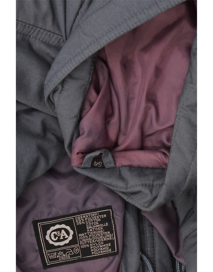 C&A Mens Windbreaker Coat IT 54 2XL Navy Blue Polyester Vintage C&A and Second-Hand C&A from Messina Hembry 