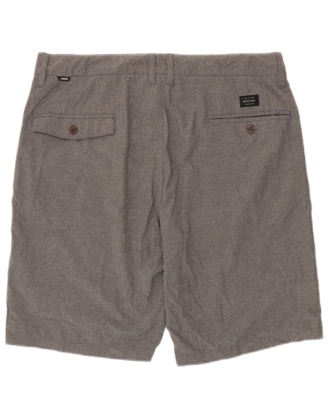 Rip Curl pantalones cortos chinos para hombre W34 grande gris moteado
