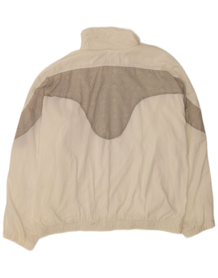 Ellesse - Chaqueta de chándal para mujer, talla 40, XL, color blanco