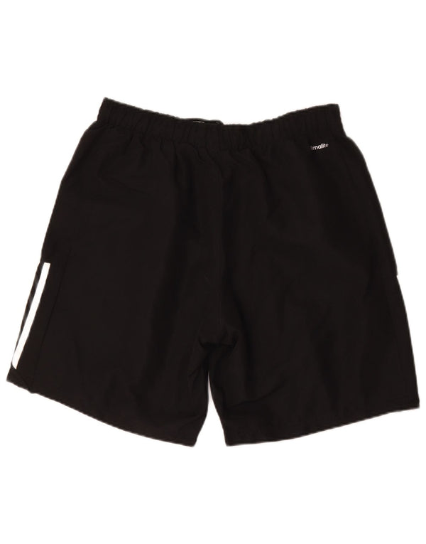 Adidas Mens Climalite Sport Shorts Grande Negro Poliéster