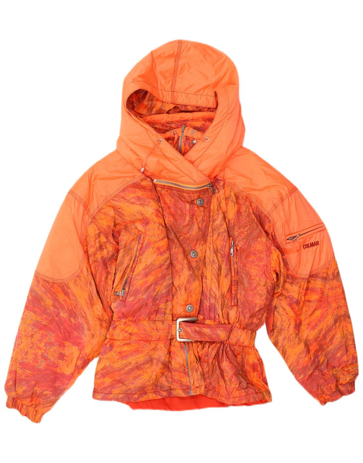 Colmar Chaqueta De Esquí Con Capucha Mujer IT 44 Medium Orange Tie Dye