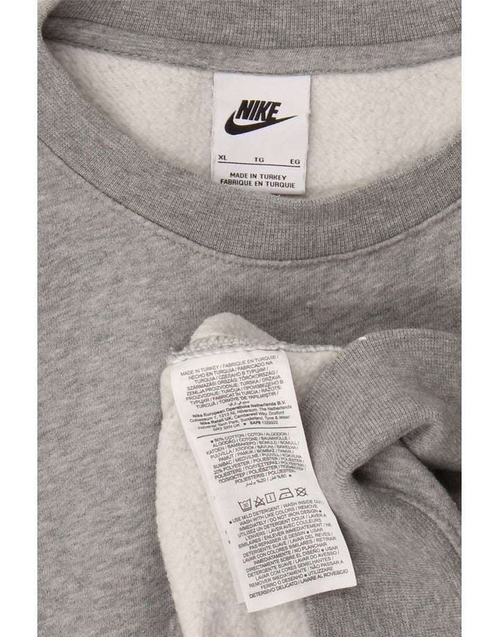 Sudadera Nike Hombre Jumper XL Gris Algodón