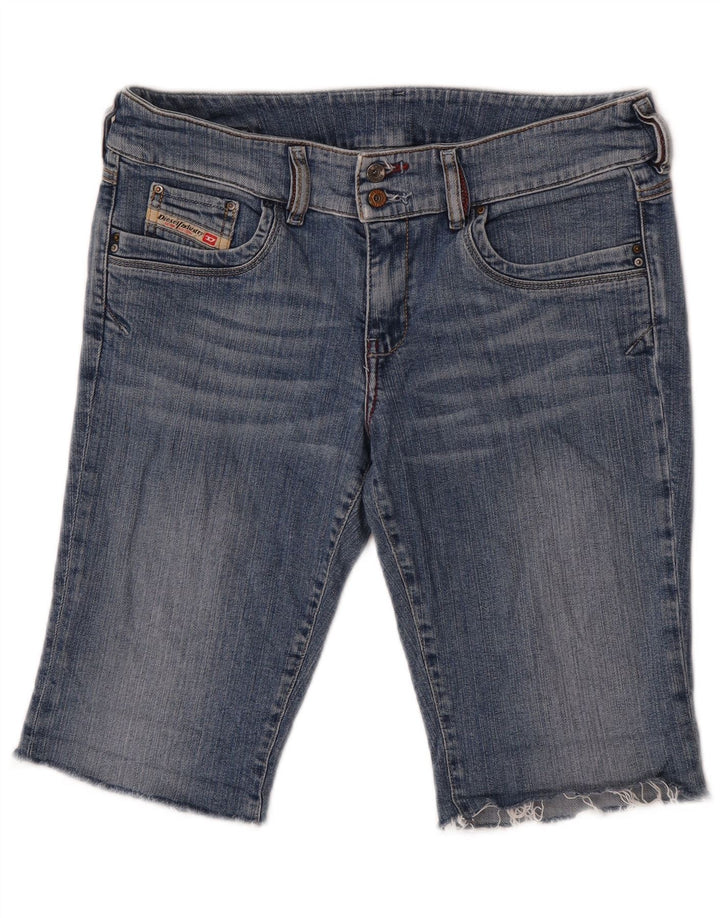 Diesel Mujer Pantalones Cortos De Mezclilla W32 Algodón Azul Grande