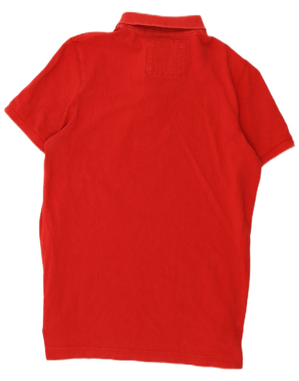 Superdry Polo Gráfico XL De Algodón Rojo Para Hombre