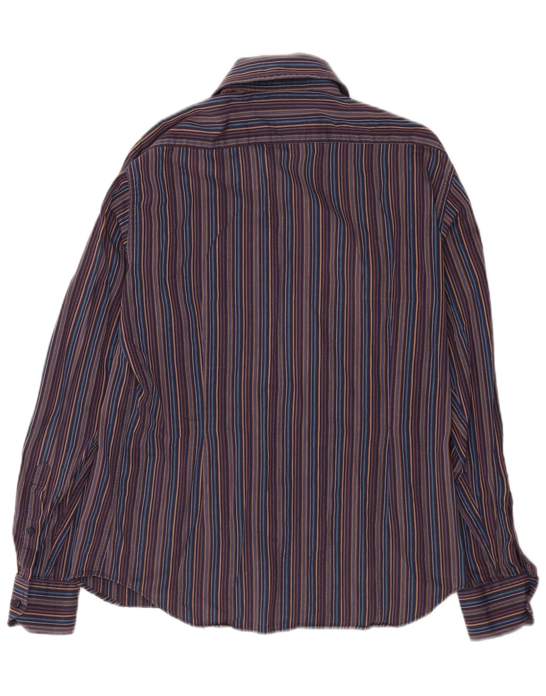 Alexander Mcqueen Camisa delgada para hombre Talla 41 16 Grande Rayas multicolores