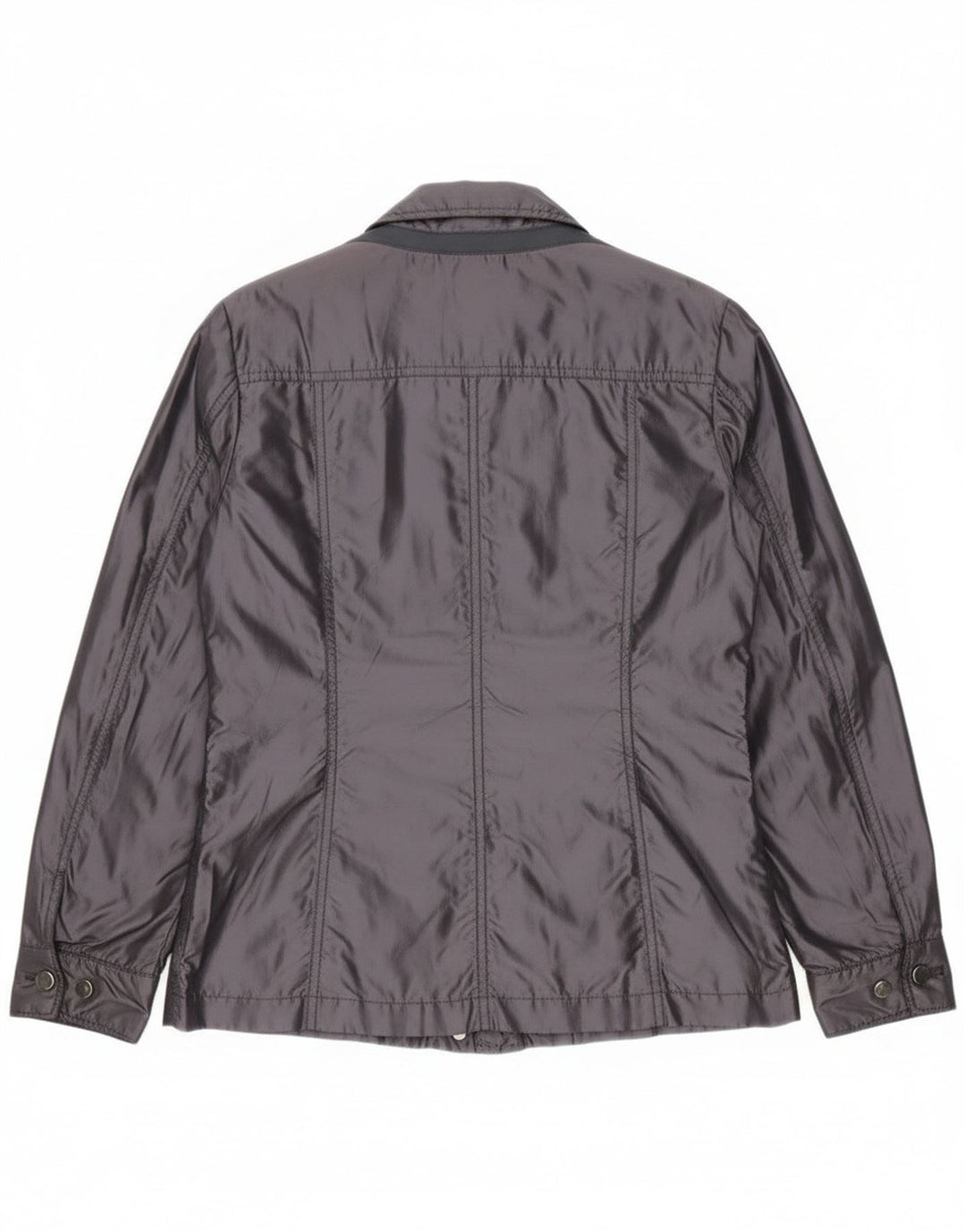 Geox Chaqueta utilitaria extragrande para mujer UK 10 Small Azul marino Poliamida