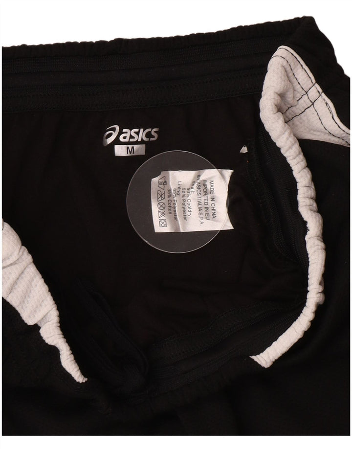 Pantalones cortos deportivos Asics para mujer UK 44 Mediano Negro Colorblock