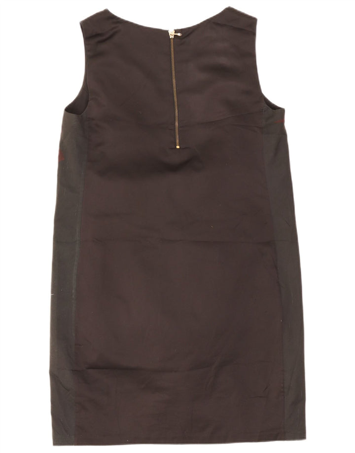 Vestido recto con estampado gráfico para mujer de Ted Baker Talla 4 Grande Negro Colorblock Bird