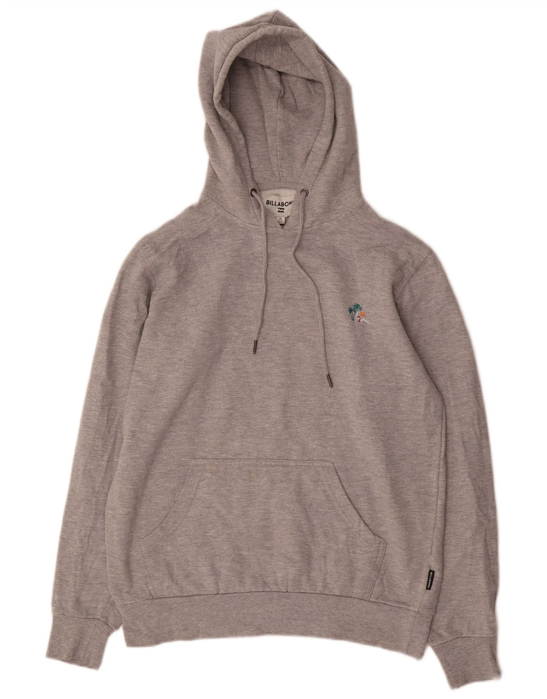 Billabong Hombre Sudadera Con Capucha Jumper Algodón Gris Medio