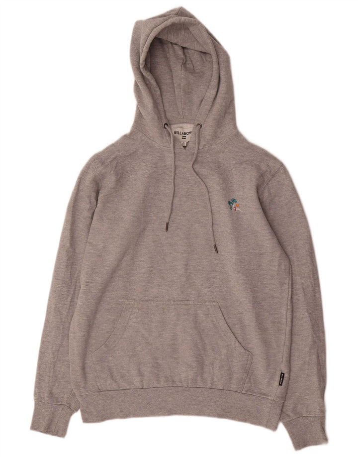 Billabong Hombre Sudadera Con Capucha Jumper Algodón Gris Medio