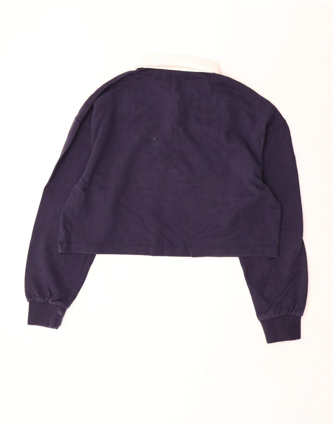 SUPERDRY Polo de rugby corto extragrande para mujer UK 40 Medium Azul marino