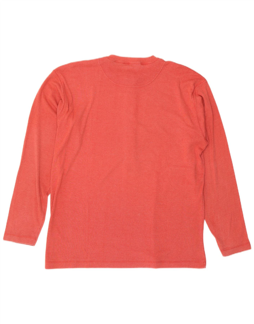 Think Pink Camiseta Hombre Manga Larga XL Rojo