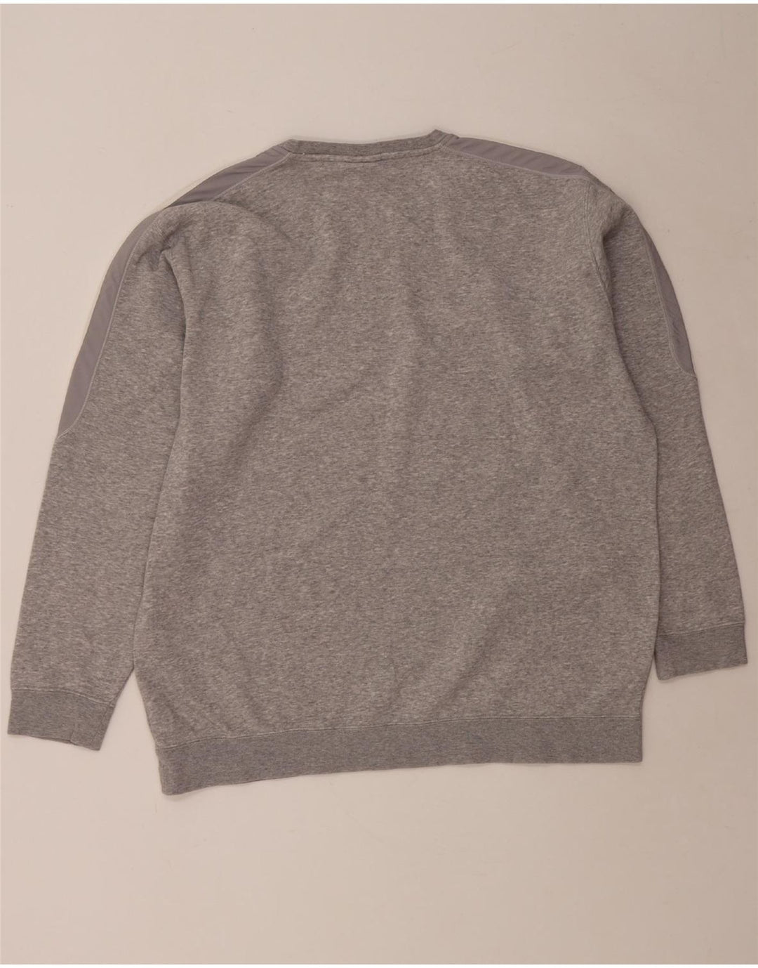 ADIDAS Sudadera Hombre Jumper XL Gris Algodón Moteado