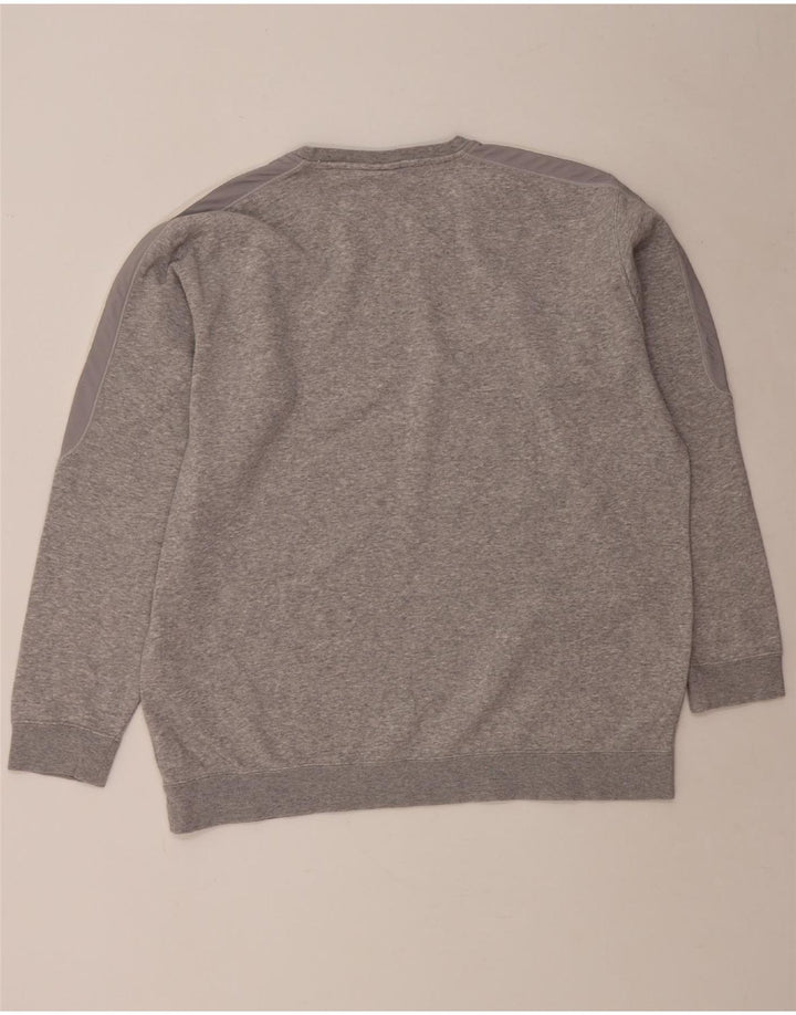 ADIDAS Sudadera Hombre Jumper XL Gris Algodón Moteado