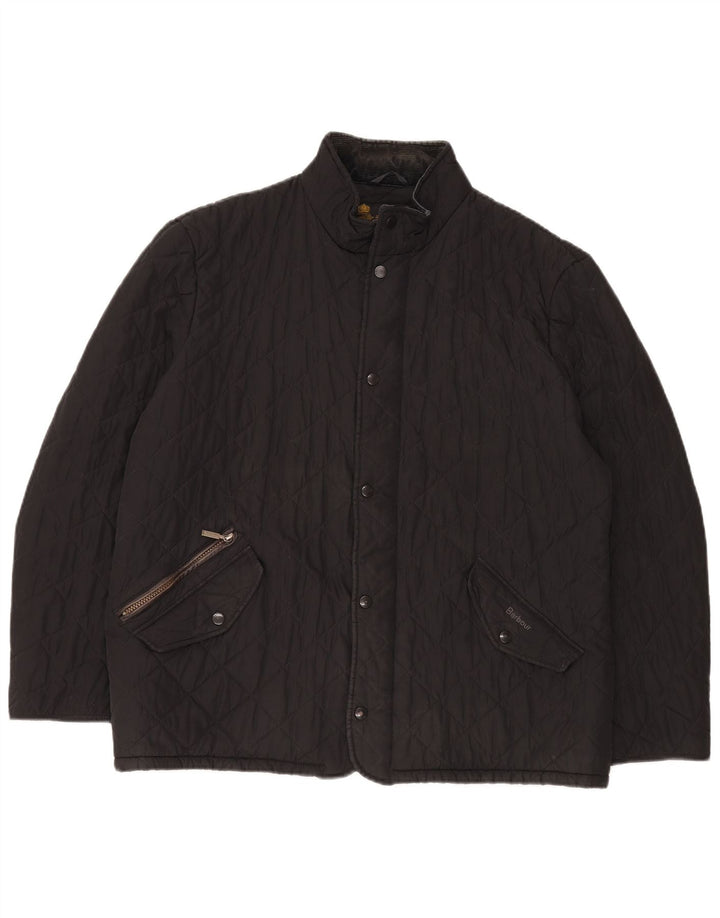 Barbour Chaqueta acolchada para hombre UK 42 XL Negro
