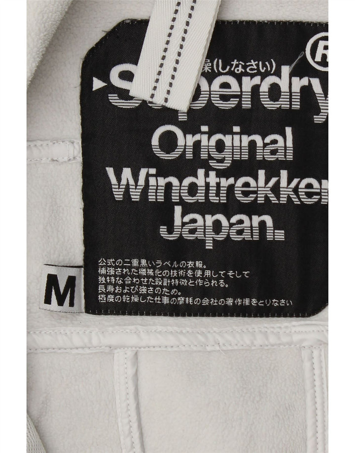 Superdry Chaqueta Cortavientos Windtrekker para Hombre UK 38 Gris Medio Moteado
