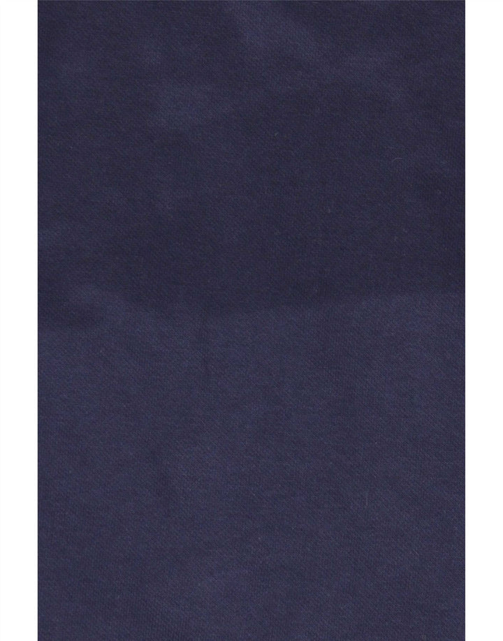 Puma Mens Graphic Sudadera Jumper Grande Azul Marino Algodón