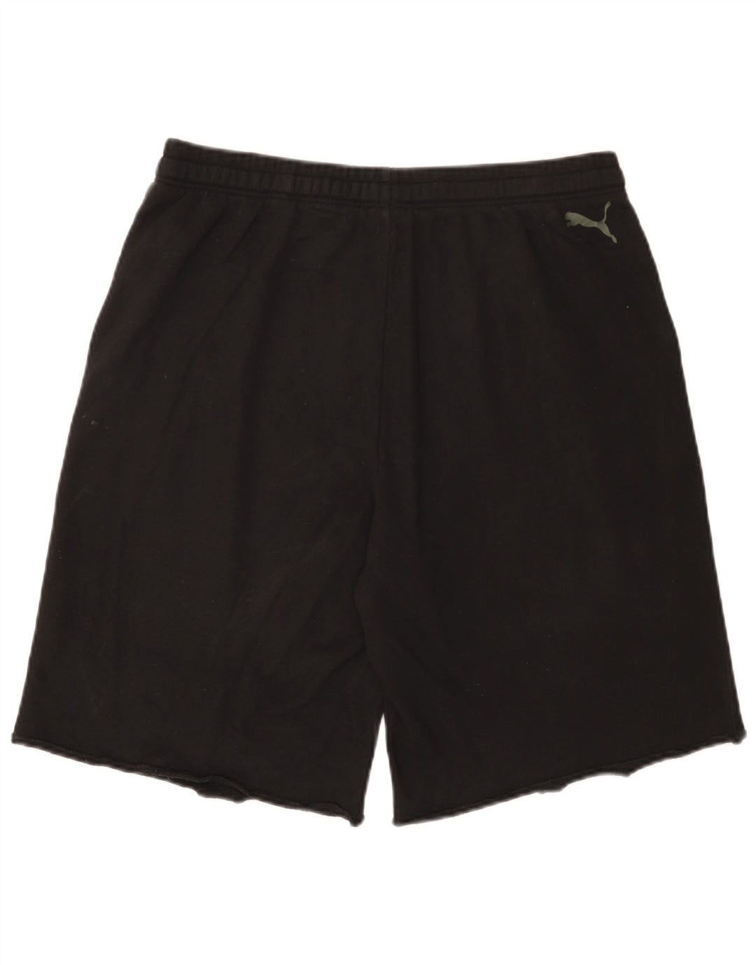 Puma Pantalones cortos deportivos gráficos para hombre de algodón negro grande