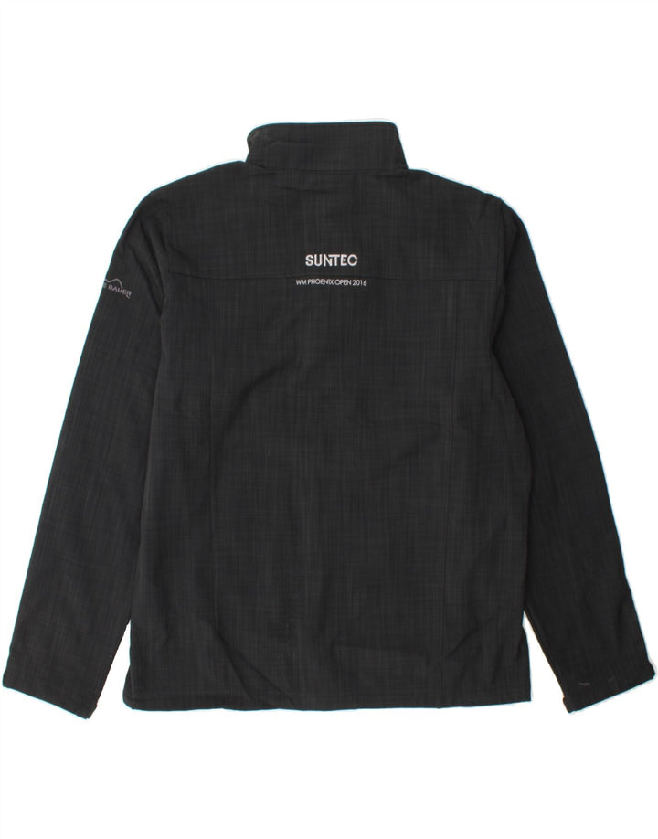 EDDIE BAUER Mens Tracksuit Top Jacket Large Black Polyester Vintage Eddie Bauer and Second-Hand Eddie Bauer from Messina Hembry 