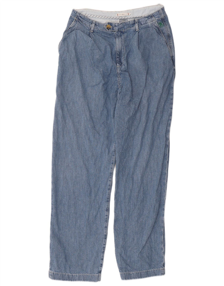 TOMMY HILFIGER Vaqueros rectos para mujer EU 38 Medium W32 L31 Algodón azul