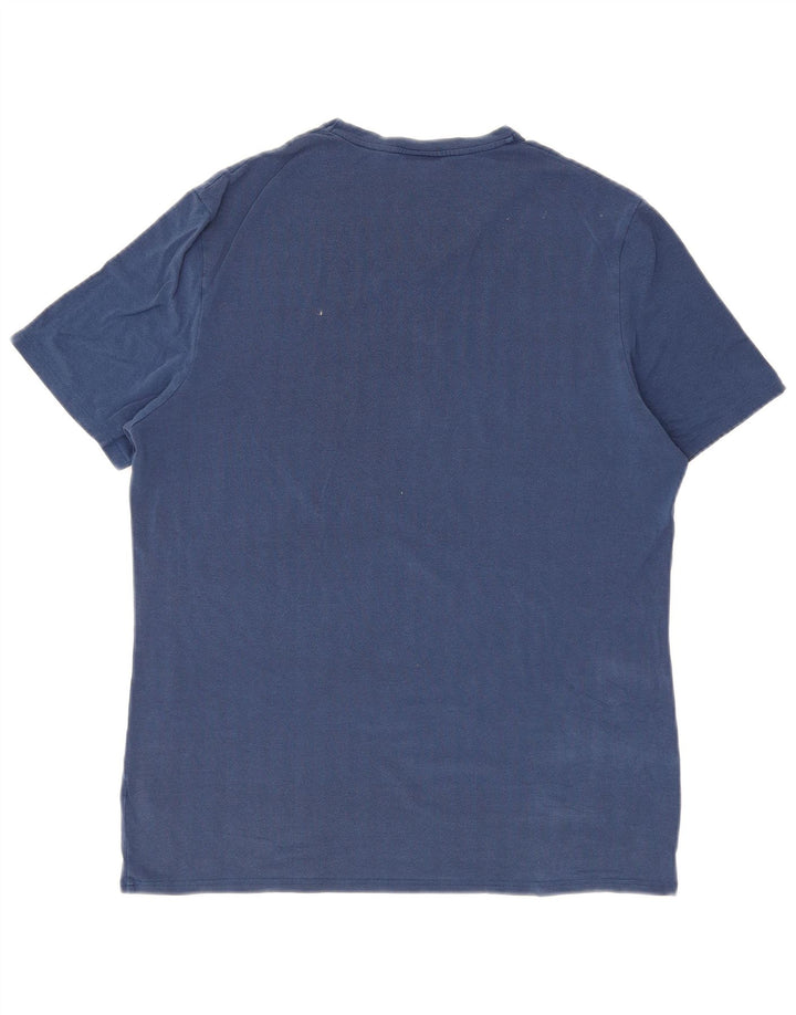 Fila Camiseta Hombre Top XL Algodón Espiga Azul