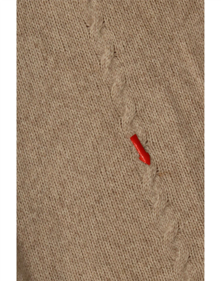 Massimo Dutti Cárdigan Extragrande para Mujer UK 10 Small Beige