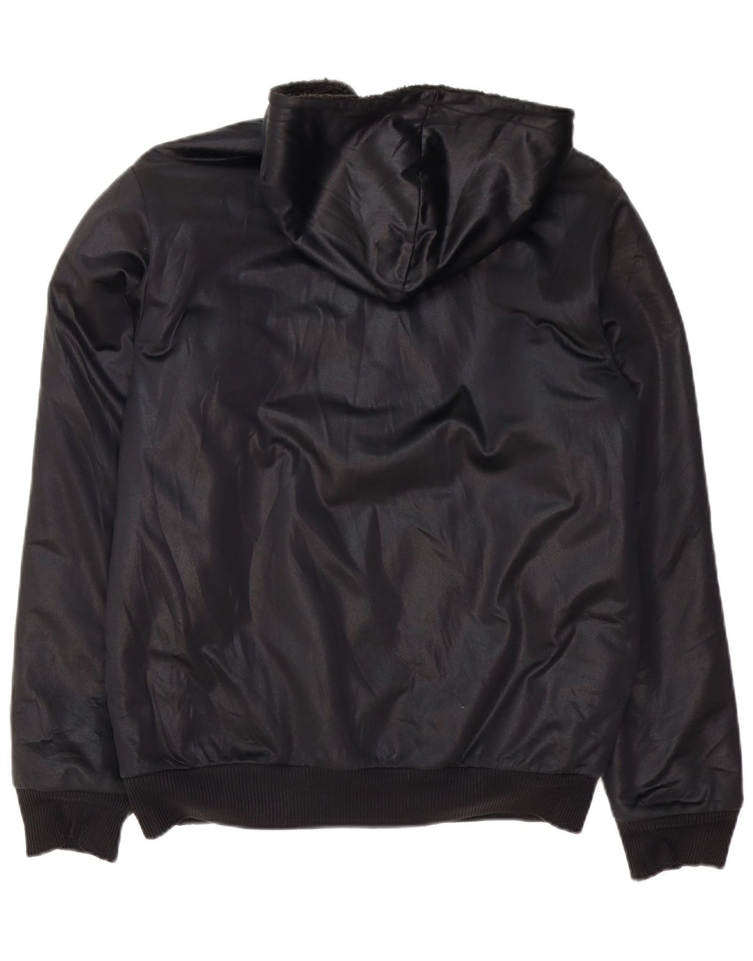ADIDAS Chaqueta bomber con capucha Chile 62 para hombre UK 38 Mediano Negro Poliéster