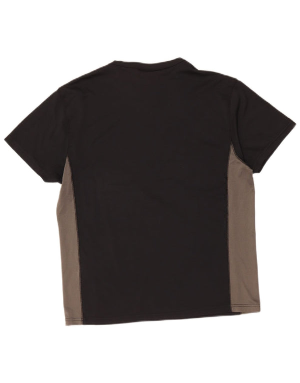 Camiseta Reebok Hombre Top Medium Black Colourblock