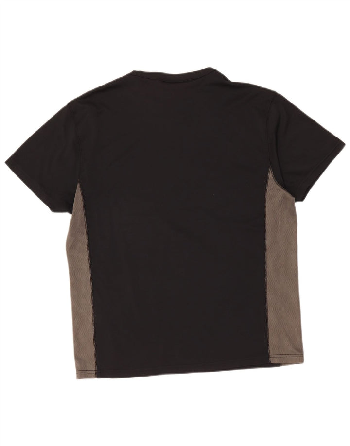 Camiseta Reebok Hombre Top Medium Black Colourblock