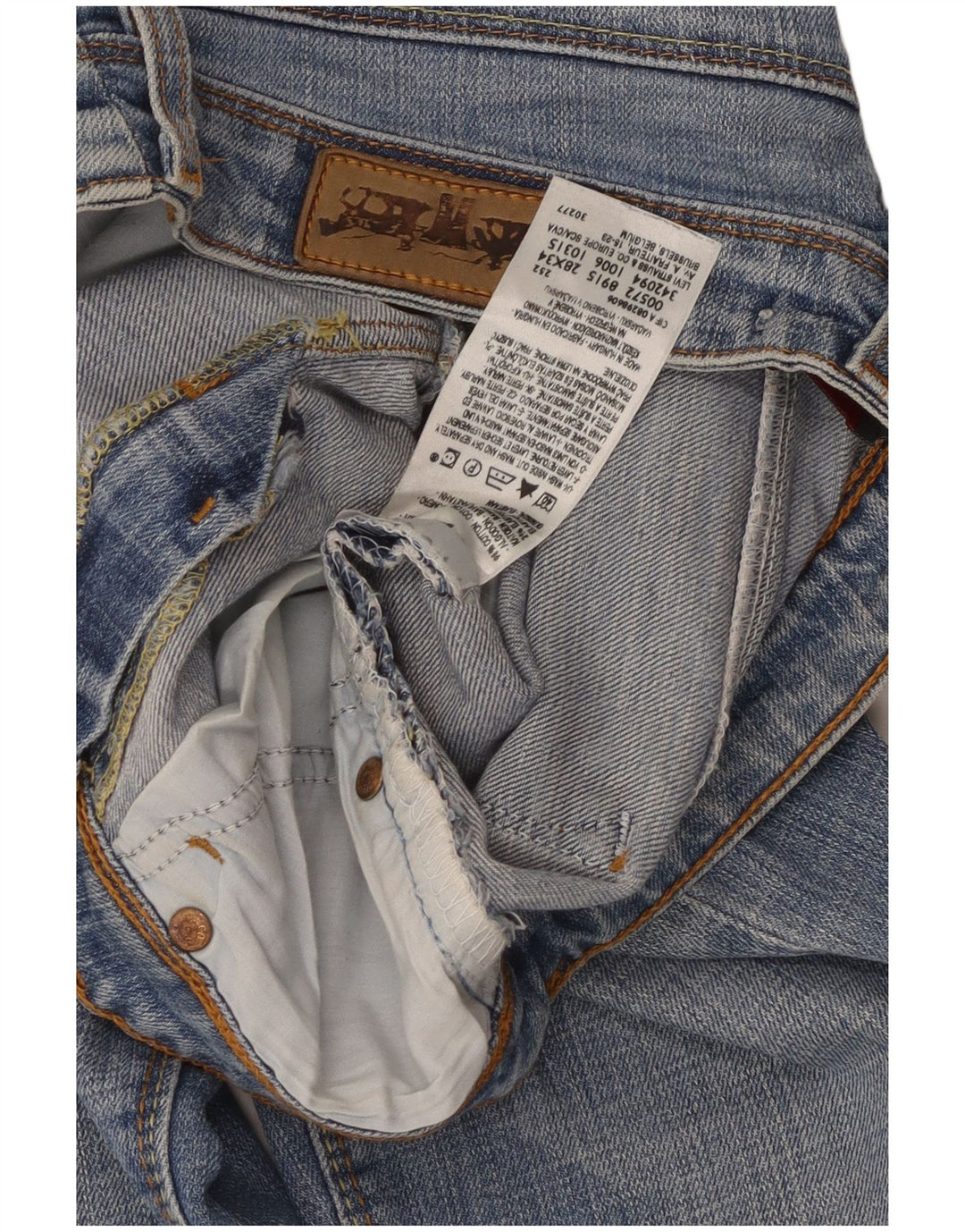 Levi's Mujer 572 Vaqueros Bootcut W28 L34 Algodón Azul