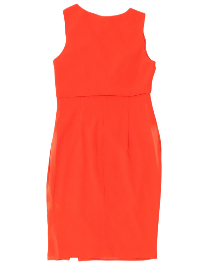 Vestido tubo sin mangas para mujer Coast UK 42 Triacetato rojo mediano