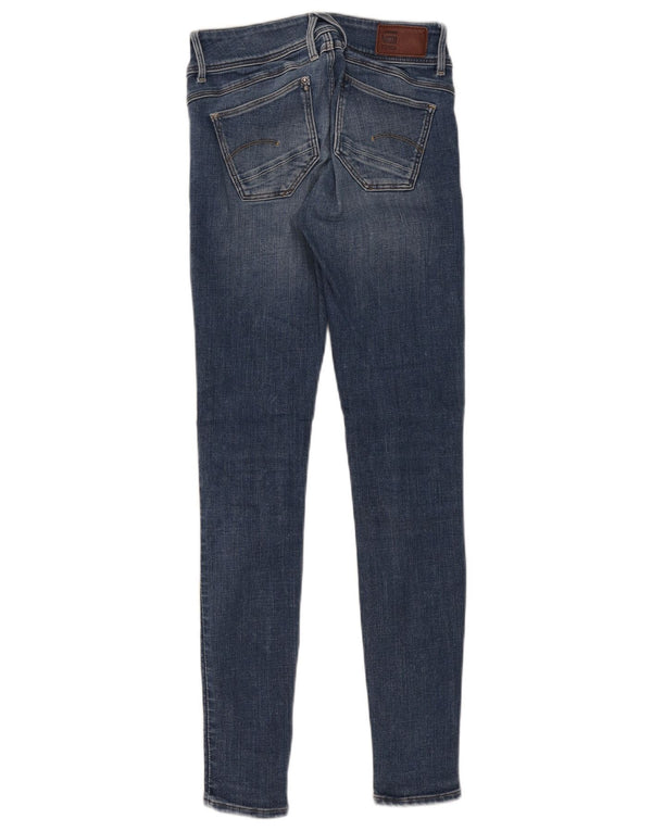 G-Star Mujer Lynn Super Skinny Jeans W25 L30 Algodón Azul