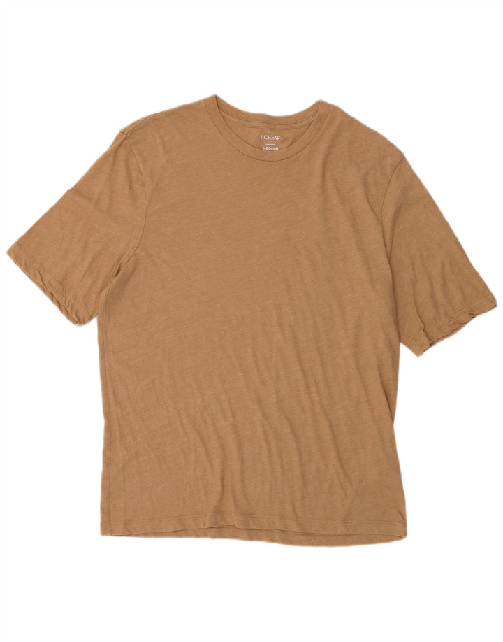 Camiseta J. Crew Hombre Top Algodón Moteado Beige Medio