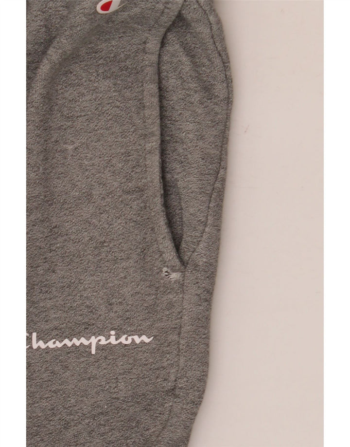 Champion Pantalones De Chándal Joggers De Algodón Gris Medio