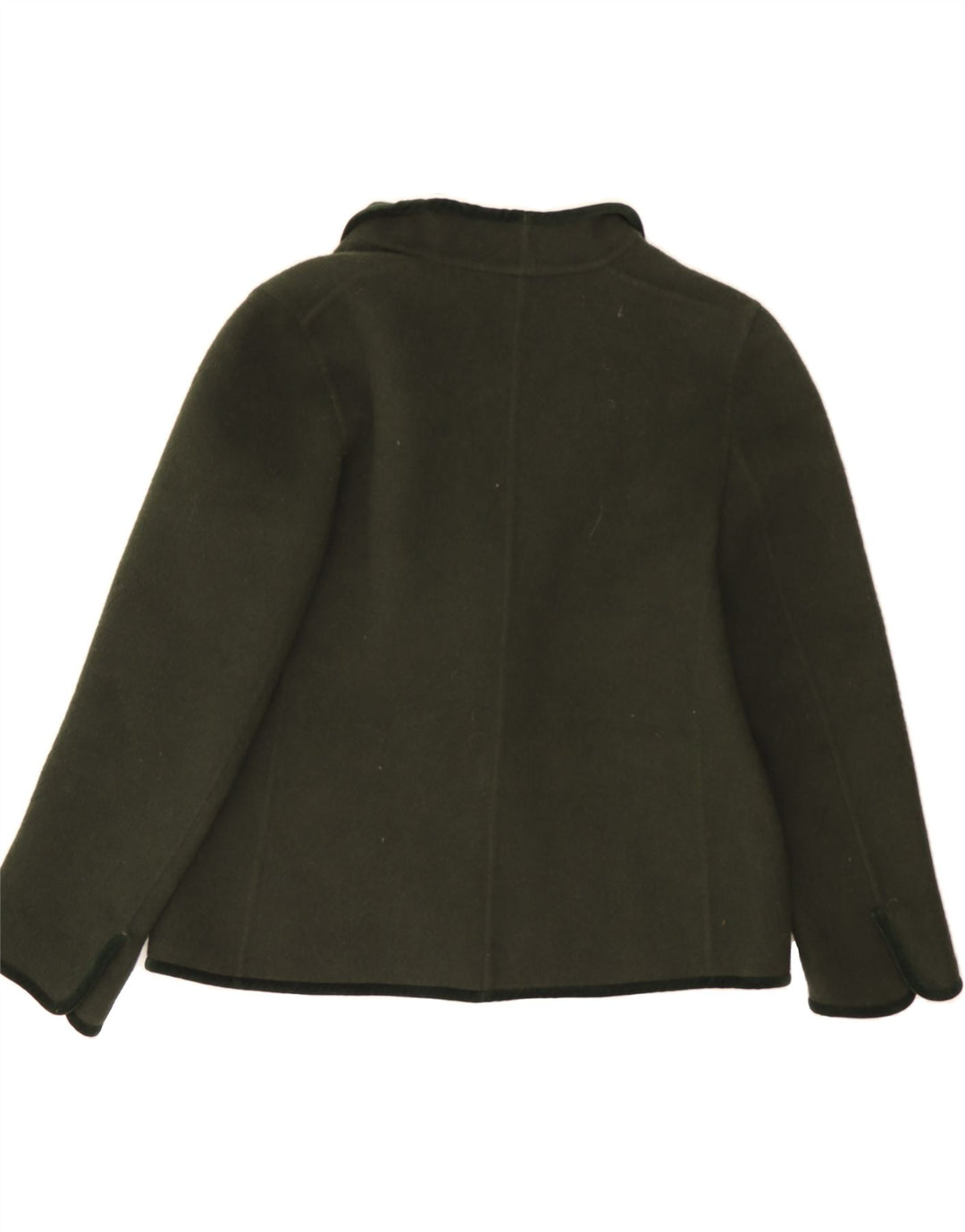 VINTAGE Womens Double Breasted Blazer Jacket IT 48 XL Green Vintage Vintage and Second-Hand Vintage from Messina Hembry 