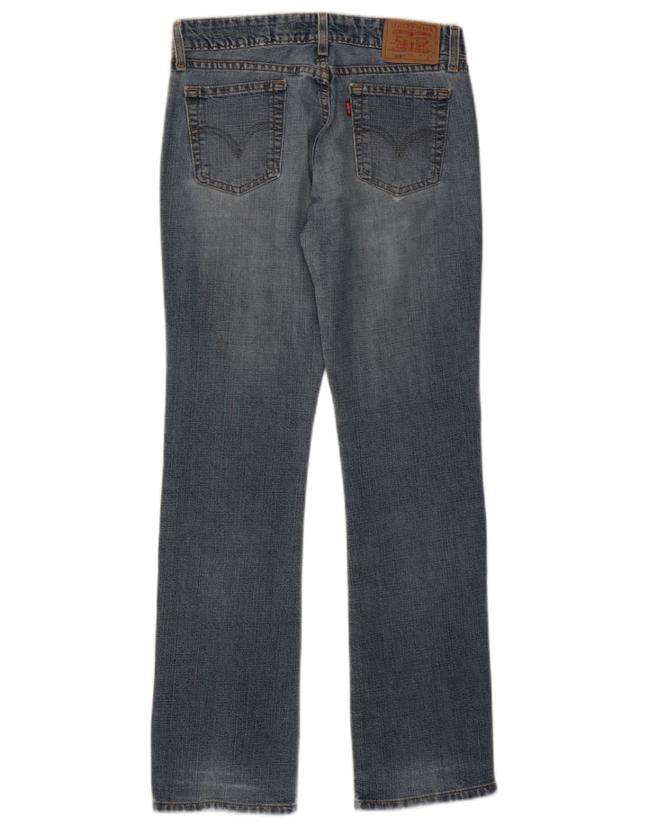 Levi's Jeans 518 Super Low Bootcut para mujer US 3 Small W28 L30 Algodón azul