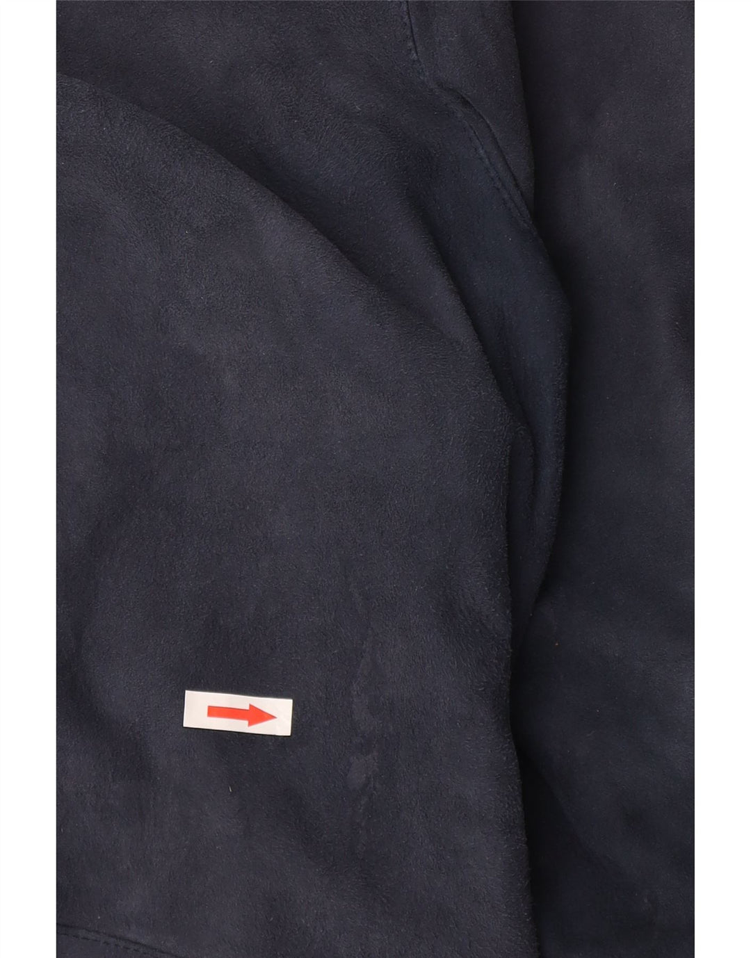 Umberto Olivieri Chaqueta de ante para mujer IT 46 Grande Azul marino