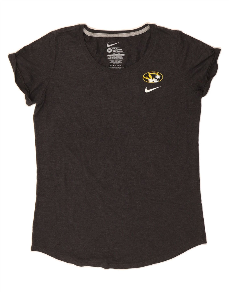 NIKE Womens Forever Miz Slim Fit Graphic T-Shirt Top UK 20 2XL Black Vintage Nike and Second-Hand Nike from Messina Hembry 